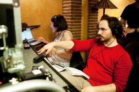 Gonzalo Bendala en el rodaje de 'Asesinos inocentes'|Filmax