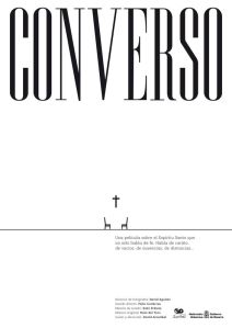 converso crítica película poster cartel