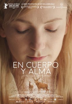 cartel póster de la película En cuerpo y alma (On body and soul)